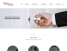 Tablet Screenshot of flexible-staffing.com